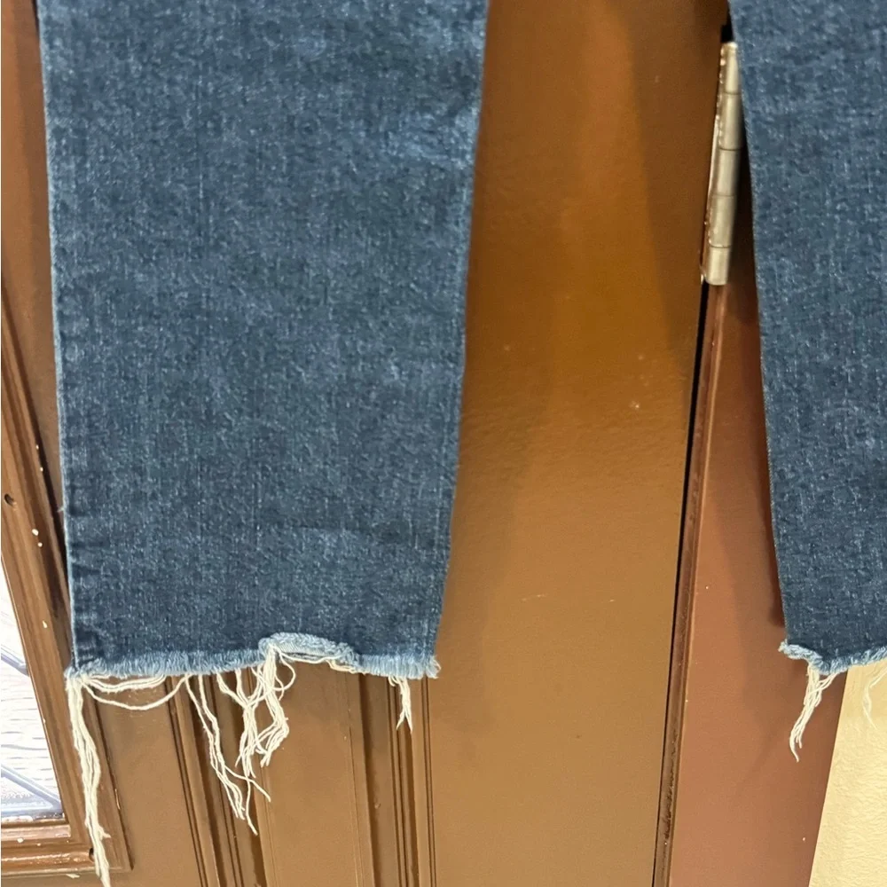 Universal Thread Indigo Bootcut Jeans with Raw Hem - Picture 6 of 7